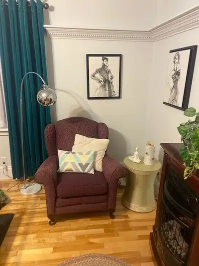 Comfy Wingback Chair, View more