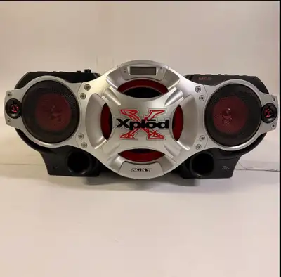 Sony Xplod CD Radio Cassette Boombox CFD-G770CPK MP3 , View more