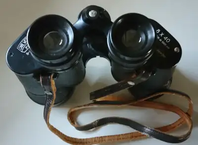 Vintage Carl Wetzlar Pilot Binoculars s_7 35844 - 8x40 - Field 341 ft at 1000 yds Coated - Lumenized...