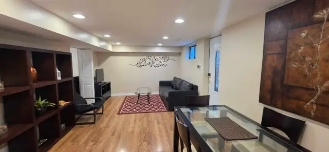 Furnished 1 Bdrm bsmt apt, by Finch subway. Private entrance in Long Term Rentals in City of Toronto - Image 2