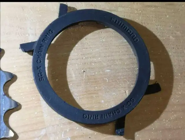 22 Tooth Bicycle Chainring Front Cog Gear ~ Shimano in Frames & Parts in Calgary - Image 6