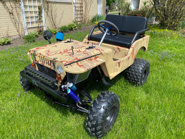 Custom long travel mini jeep 420cc 54” wide in Other in St. Catharines - Image 2