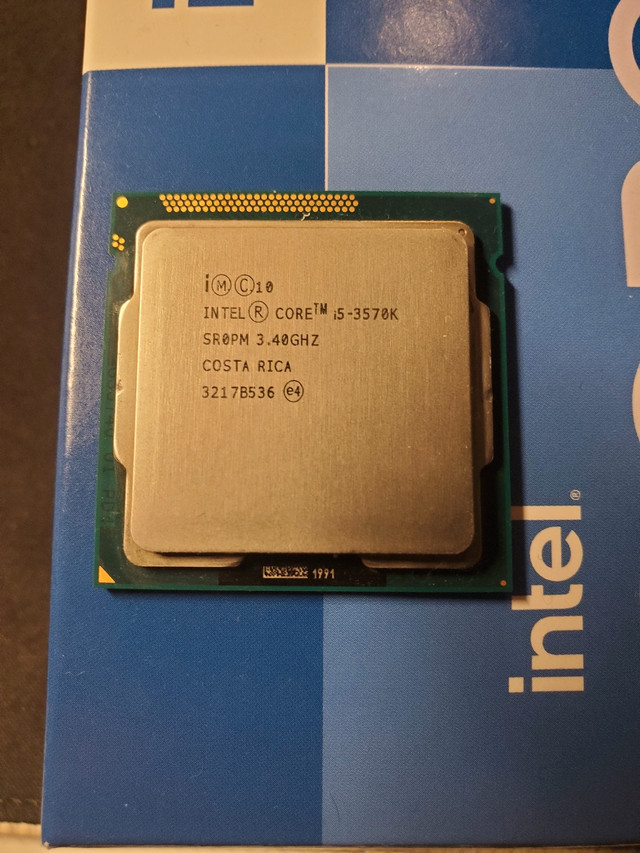 Intel Core i5-3570K - Quad-Core 3.4GHz in System Components in Markham / York Region