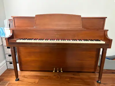 Vintage Upright Piano recently refurbished, View more