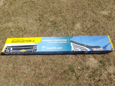 Brand new AVS bug deflector for a 2009 Chevy Trailblazer. Will fit other vehicles in the GMC family...
