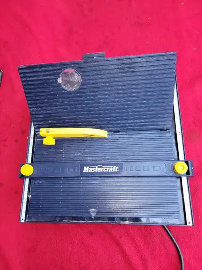 4.5" WET TILE SAW, blower, polisher, View more