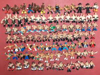 WWE Mattel Rumblers Mini Wrestling Figures WWF NXT Wcw