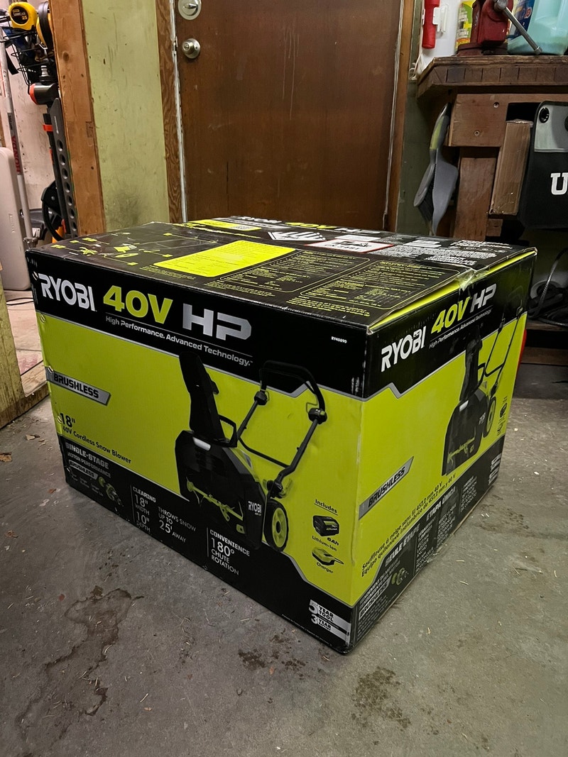 Ryobi 18 inch snow blower Snowblowers Calgary Kijiji