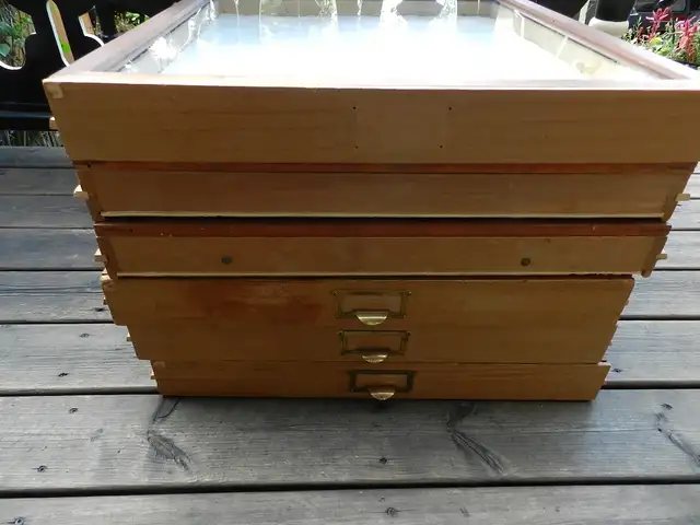 Vintage Museum Bug Collector+Glass+Wood 6 Boxes Each @63235066429185124
