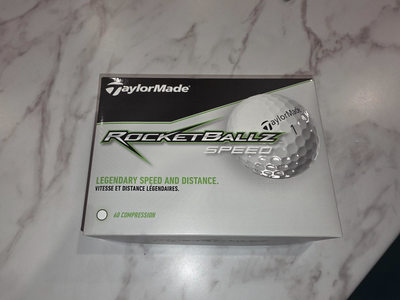 Full Box of TaylorMade Rocketballz Speed Golf balls - NEW, View more