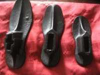 Cast iron shoe forms