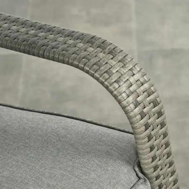 Outdoor Wicker Rocking Chair, Patio PE Rattan Recliner Chair in Chairs & Recliners in Markham / York Region - Image 10