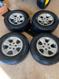 Factory Dodge wheels & tires set