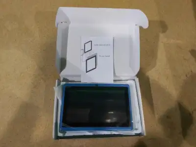 7 MID Google Android 4.0 tablet with A13 Cortex A8 4GB Blue like-new STORE