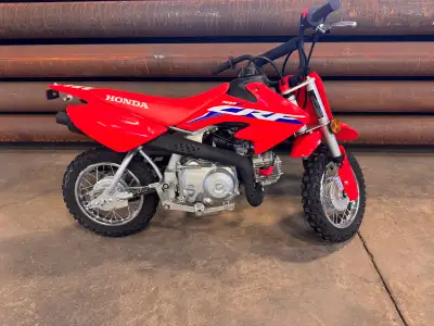 2022 Honda Crf 50f in great shape like new off the showroom floor. Bike has always been stored insid...