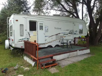 2004 Wild Cat - Forest River 33 Foot 2 Extensions Fully Equipped Currently Parked In Edinburgh New Y...