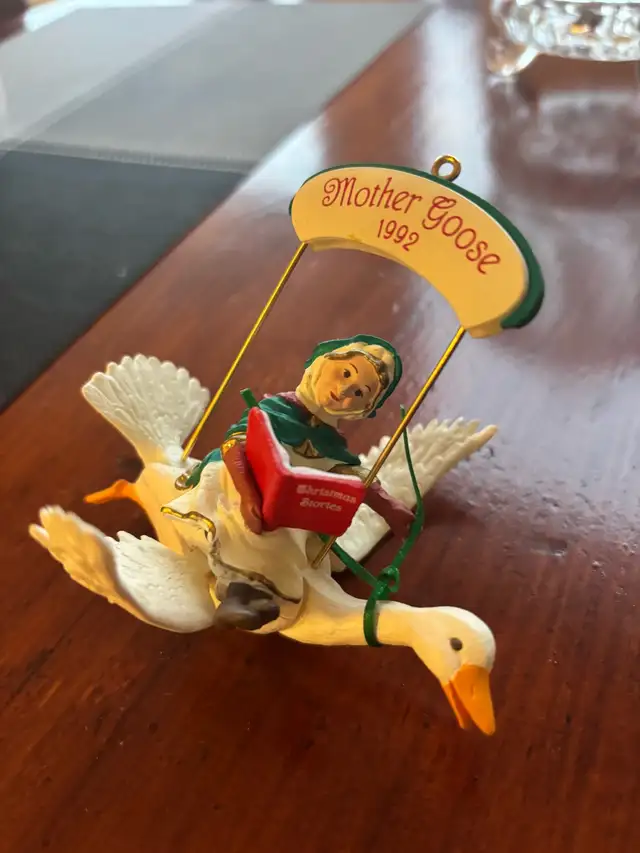 Hallmark Mother goose 1992 keepsake Christmas ornament  in Arts & Collectibles in Dartmouth - Image 3
