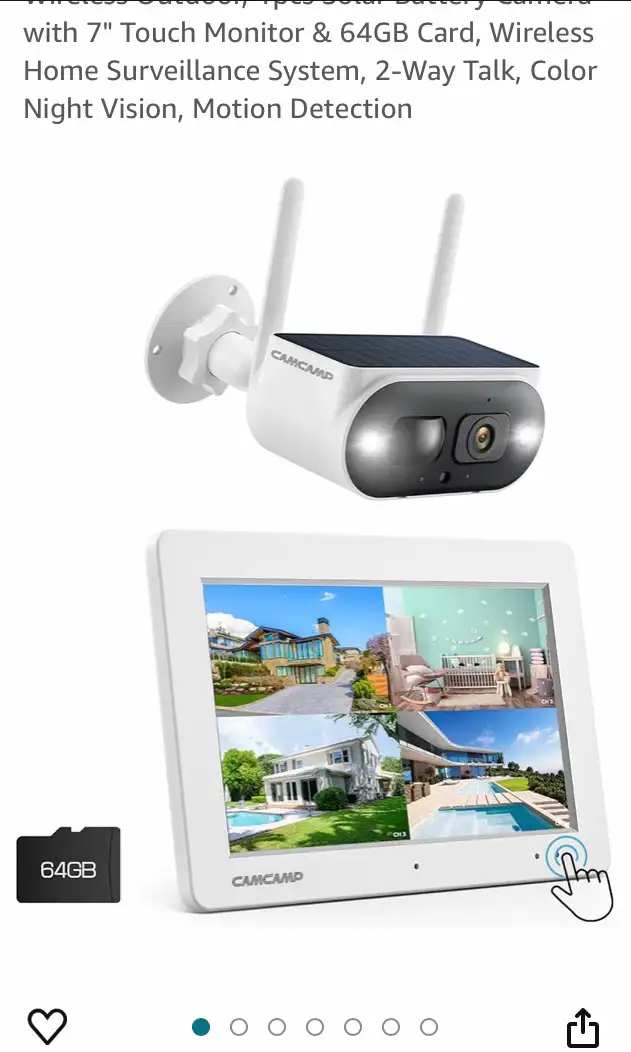 solar security camera (one cam package)460680261199482883