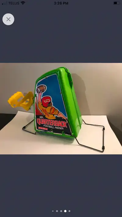 Coleco mr quarterback 1977 . Working . Rare . Only 1$