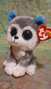 Ty Beanie Boos 6" SLUSH The Husky Dog