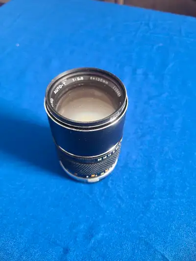 The optics are in excellent condition. The aperture is a bit sticky and there is a trace of oil visi...