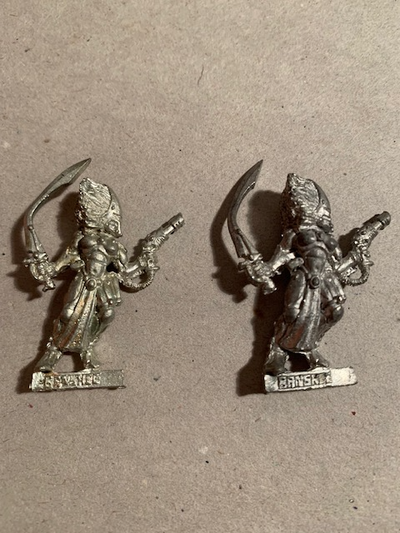 Games Workshop WH40K Eldar Howling Banshee Metal OOP x 2, View more