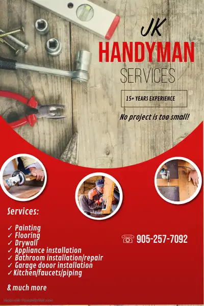 Handyman/renovation services, View more