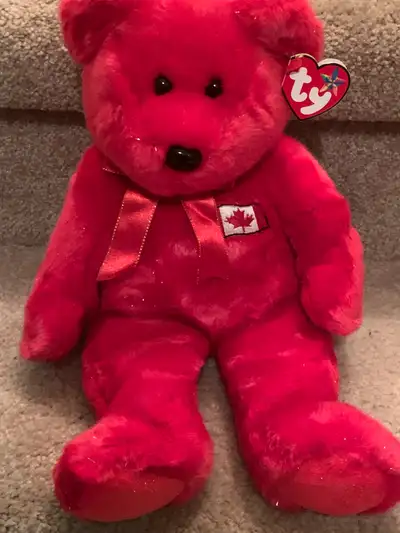 Ty Canadian Exclusive PIERRE BUDDY Beanie Baby Bear, View more