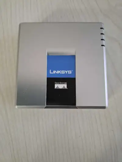 Linksys phone adapter with router SPA2102 No power supply