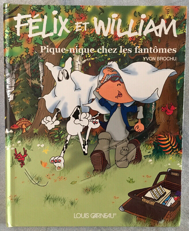 Félix et William - Pique-nique chez les fantômes / Louis Garneau | Bandes  dessinées | Trois-Rivières | Kijiji