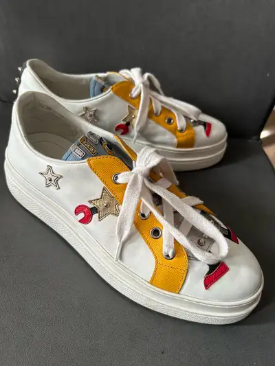 Prada Women’s Shoes Robot Appliqué – Size 38.5 EU (US 8.5) Italy, View more