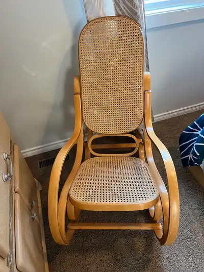 Vintage midcentury rocking chair, View more