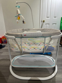 Baby products (chair, tub, crib)