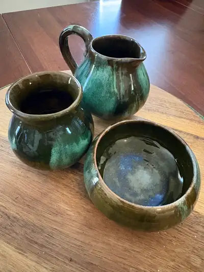 Blue Mountain Pottery Set of Three, View more