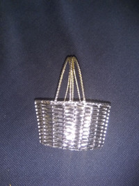 basket silver plated