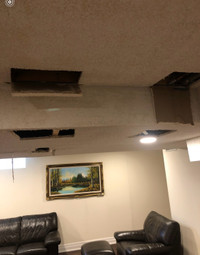 Ceiling Repair, Wall Repair, Drywall, Water Damage 