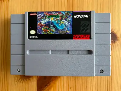 Jeu SNES Turtles in time Konami, View more