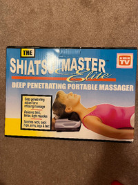 Shiatsu master portable massager