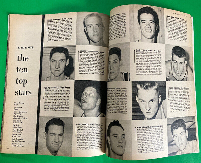 1955 Dell Basketball Yearbook, 82 pages, excellent in Arts & Collectibles in Dartmouth - Image 4