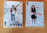 Livres Manga "I am a Hero",  tomes 1 et 2, en français.