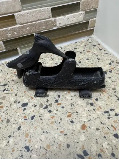 Vintage Metal Woodpecker Toothpick Dispenser, View more