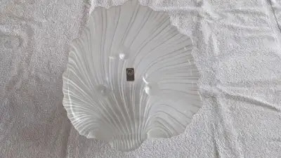 Vintage Walther Crystal Serving Bowl, View more