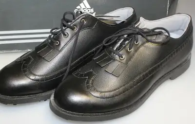 Adidas Class Ritual Climaproof Leather Ladies Golf Shoes Black, View more