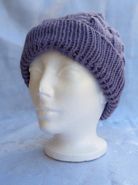 Knitted hats - acrylic yarn