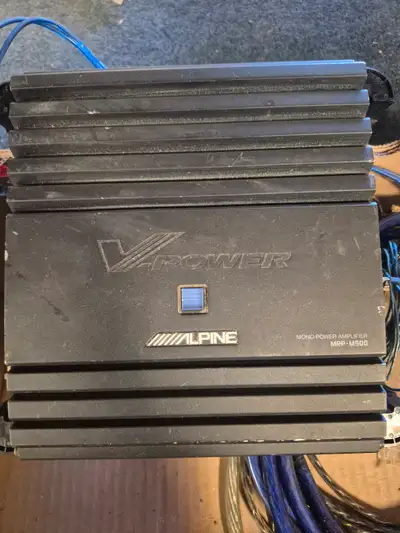 MRP-M500 Comes with power, rca, remote signal wires 120 obo