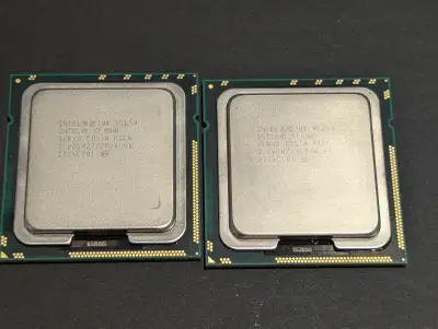 2x Intel Xeon x5650 (LGA 1366) CPUs, View more