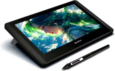 Pro-Grade H-IPS Screen: Vibrant & Precise 11.6" fully laminated H-IPS LCD drawing tablet with screen...