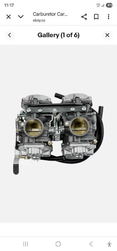 Looking for 1984 1000 virago motorcycle carborator if u have one plz contact thru message with price