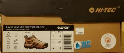 Brand New Men's HiTec hikers, 50% off shelf price, View more