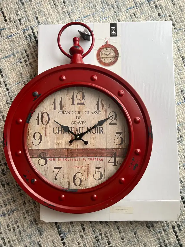 **Brand New** Vintage Wall Clock in Home Décor & Accents in Ottawa - Image 3